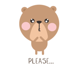 Banji The Bear sticker #2597607