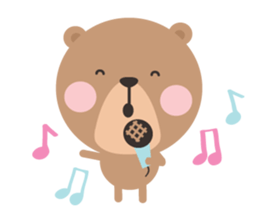 Banji The Bear sticker #2597612
