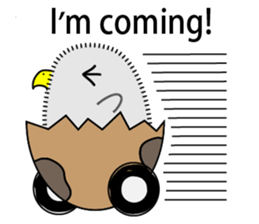 Baby Eagle Fifi sticker #2597665