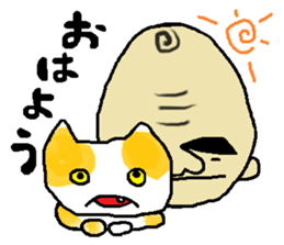 Big forehead man sticker #2598019