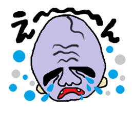 Big forehead man sticker #2598038