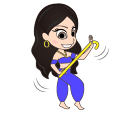 Lovely! Belly-chan sticker #2598299