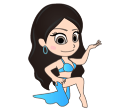 Lovely! Belly-chan sticker #2598306