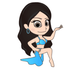 Lovely! Belly-chan sticker #2598306