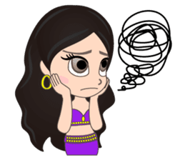 Lovely! Belly-chan sticker #2598308