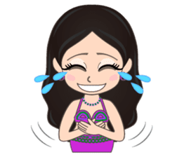 Lovely! Belly-chan sticker #2598309