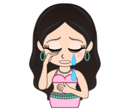 Lovely! Belly-chan sticker #2598310