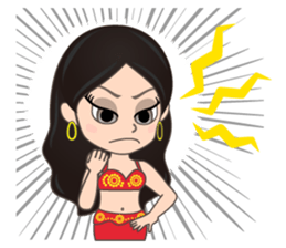 Lovely! Belly-chan sticker #2598312