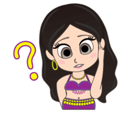 Lovely! Belly-chan sticker #2598313