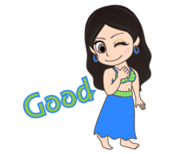 Lovely! Belly-chan sticker #2598317