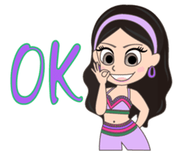 Lovely! Belly-chan sticker #2598318