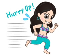 Lovely! Belly-chan sticker #2598324