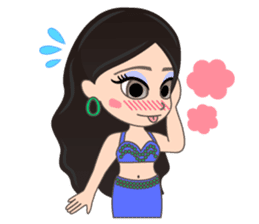 Lovely! Belly-chan sticker #2598325