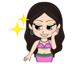 Lovely! Belly-chan sticker #2598327