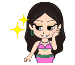 Lovely! Belly-chan sticker #2598327