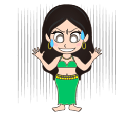 Lovely! Belly-chan sticker #2598329