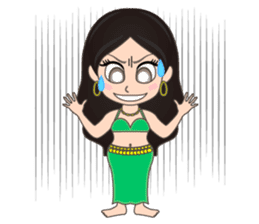 Lovely! Belly-chan sticker #2598329