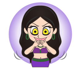 Lovely! Belly-chan sticker #2598331