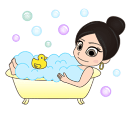 Lovely! Belly-chan sticker #2598335