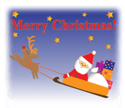 Merry Christmas, Happy new year sticker #2599206