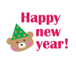 Merry Christmas, Happy new year sticker #2599238