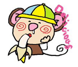 Saruru monkey's sticker part 3 sticker #2599446