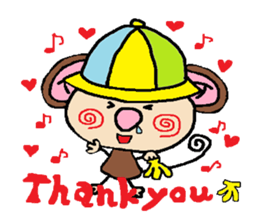 Saruru monkey's sticker part 3 sticker #2599459