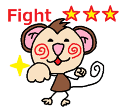 Saruru monkey's sticker part 3 sticker #2599480