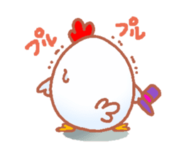 Chicken ball & pig ball sticker #2599690