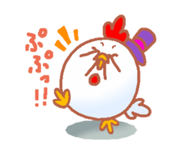 Chicken ball & pig ball sticker #2599693