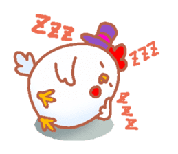 Chicken ball & pig ball sticker #2599702