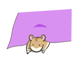Yuru2 hamster  2nd sticker #2600444