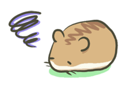 Yuru2 hamster  2nd sticker #2600474
