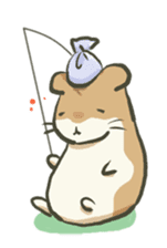 Yuru2 hamster  2nd sticker #2600476