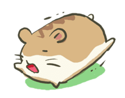 Yuru2 hamster  2nd sticker #2600477