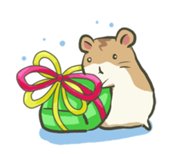 Yuru2 hamster  2nd sticker #2600479