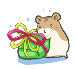 Yuru2 hamster  2nd sticker #2600479