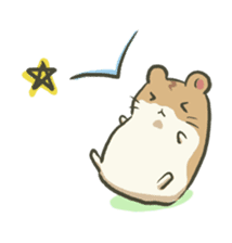 Yuru2 hamster  2nd sticker #2600480