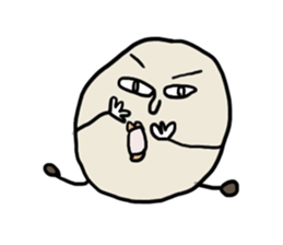 Muku of potatoes sticker #2600592