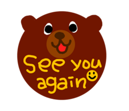 Round form of decorated sticker. sticker #2600671