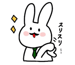 Everyday girls and rabbit sticker #2601117