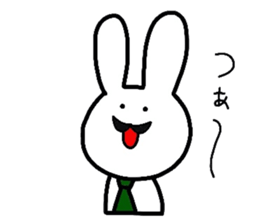 Everyday girls and rabbit sticker #2601119