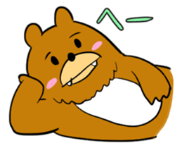 This bear is annoying, but a loose. sticker #2601517