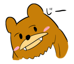This bear is annoying, but a loose. sticker #2601522