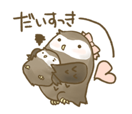 Owl family daily sticker #2601565