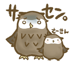 Owl family daily sticker #2601589