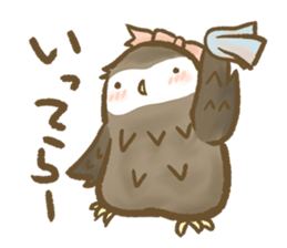 Owl family daily sticker #2601591