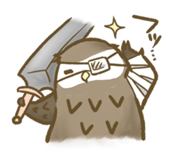 Owl family daily sticker #2601597