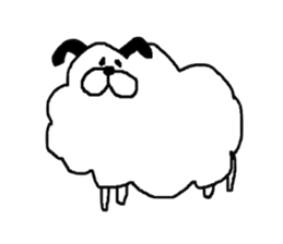 limp dog sticker #2601803