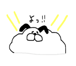 limp dog sticker #2601804